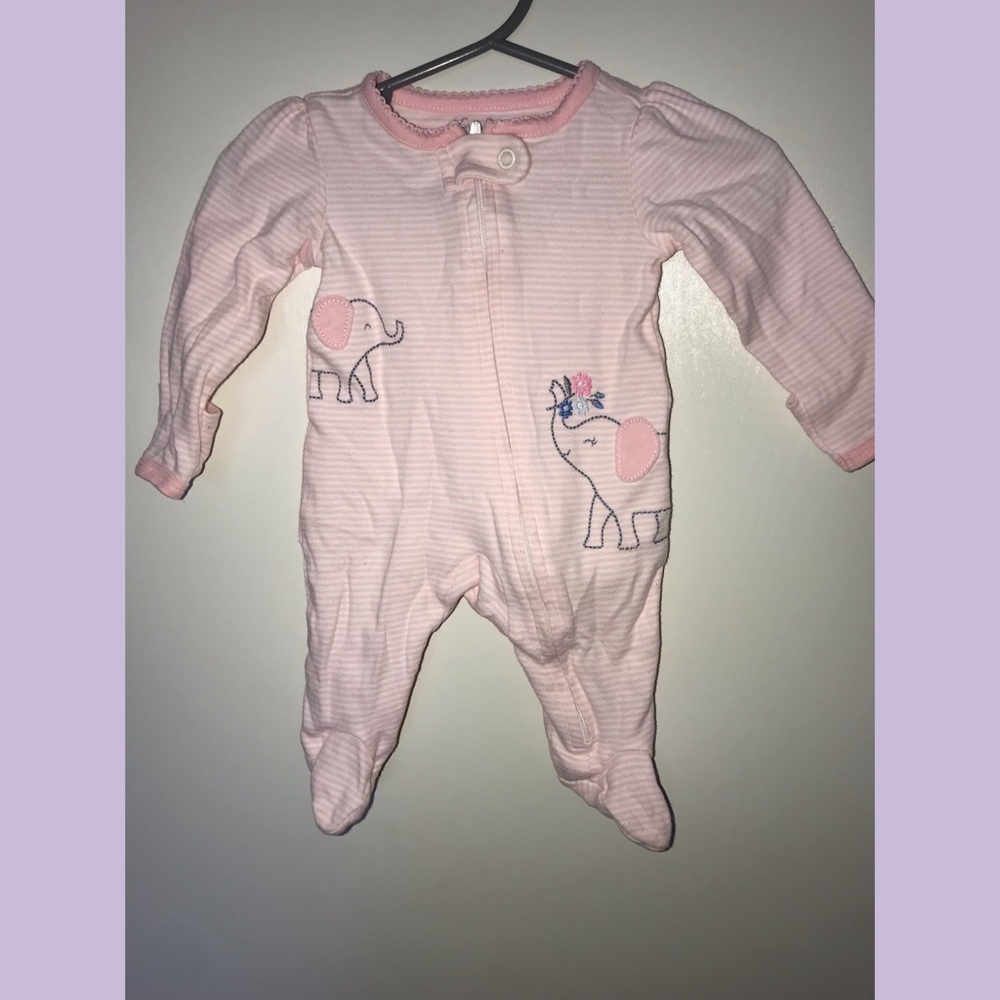 Carter’s Baby girl zip up sleeper